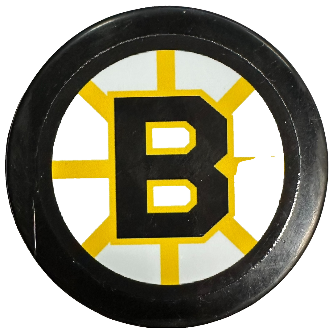 Willie O’Ree Jersey Retirement Night Autographed Boston Bruins Game Puck