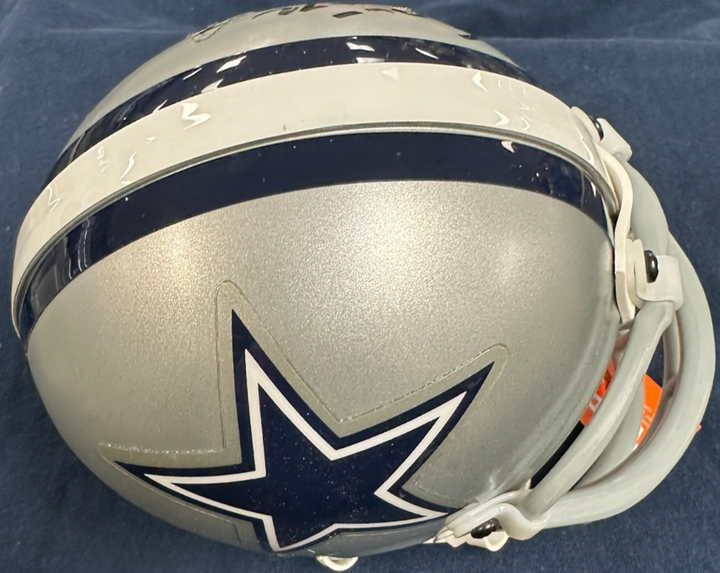 Ed "Too Tall" Jones Autographed Dallas Cowboys Mini Helmet HOF