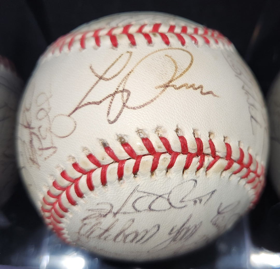 1998 Tampa Bay Rays Signed Spring Training Baseball McGriff Howard