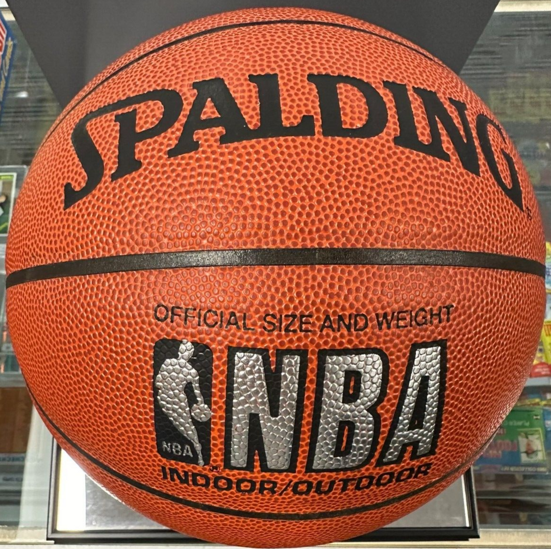 Frank Ramsey Autographed Spalding NBA Basketball HOF Boston Celtics