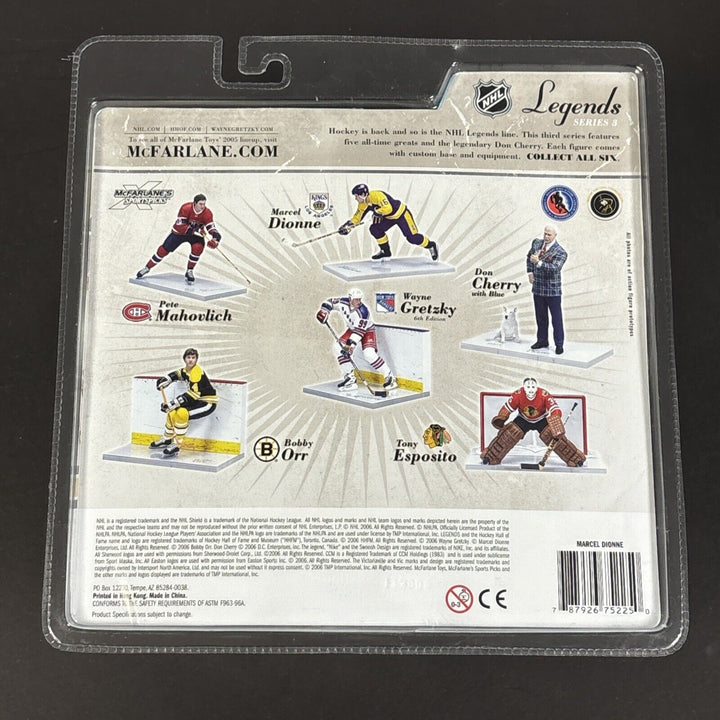 Marcel Dionne 2006 McFarlane Legends Series 3 Los Angeles Kings