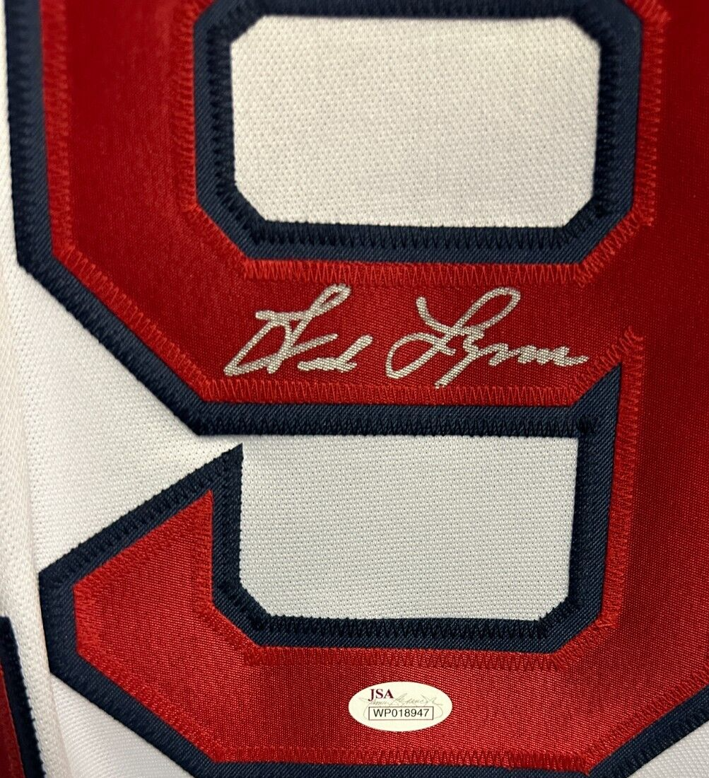 Fred Lynn Autographed Boston Red Sox 1978 Replica Jersey JSA