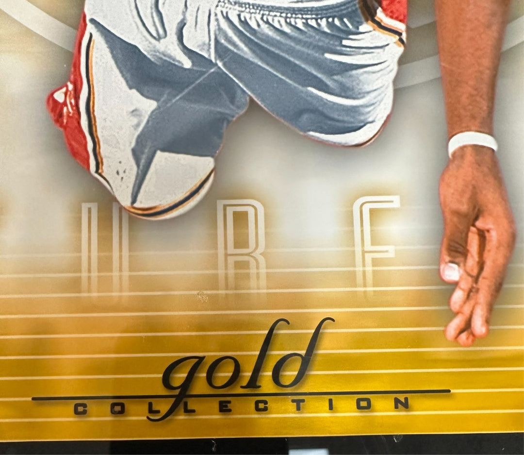 Lebron James Autographed 16x20 Signature Slams Gold #2 Rookie Photo 12/23 UDA