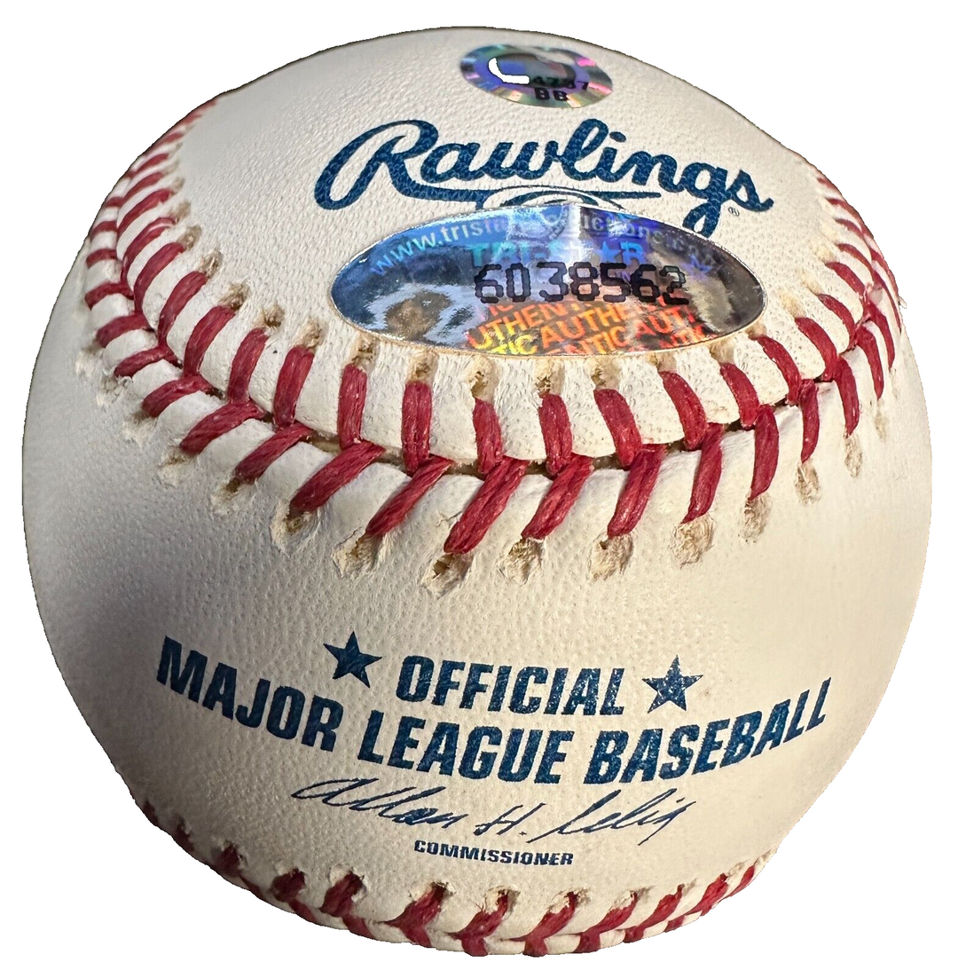 Fred Lynn Autographed Official Major League Baseball TriStar Red Sox