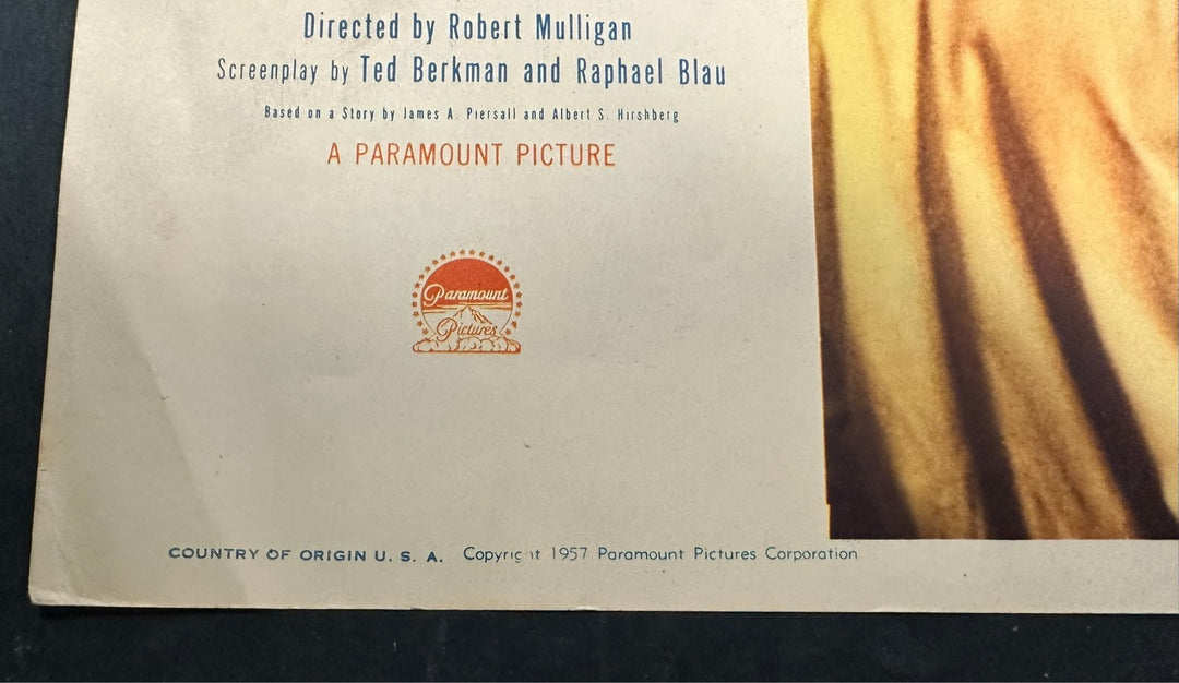 1957 Original Fear Strikes Out Lobby Card Karl Malden Anthony Perkins Piersall