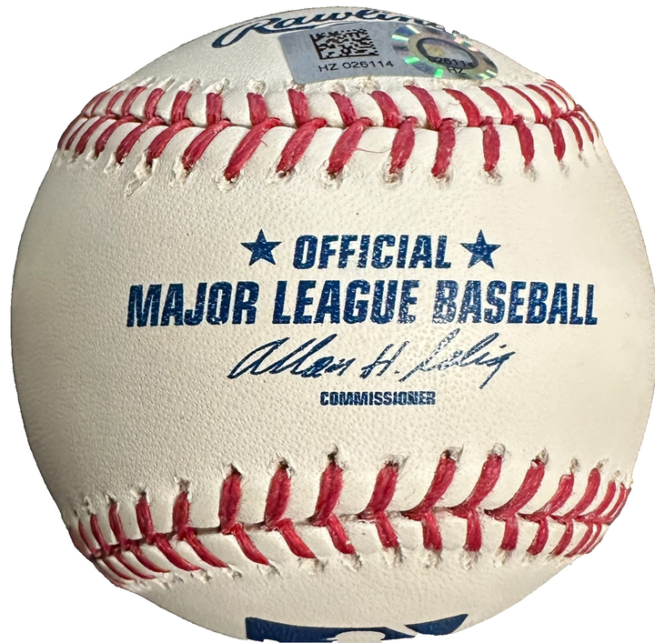 Jake Peavy Autographed Official Major League Baseball Red Sox MLB Hologram