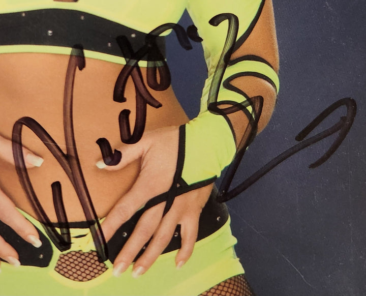 Victoria Signed 8x10 Photo Wrestling WWE COA