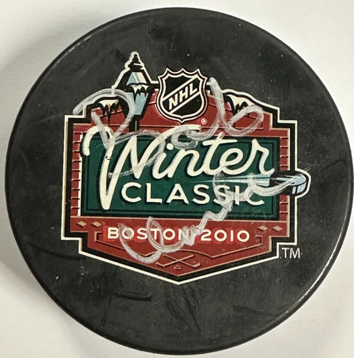 Bobby Clarke Autographed 2010 NHL Winter Classic Hockey Puck