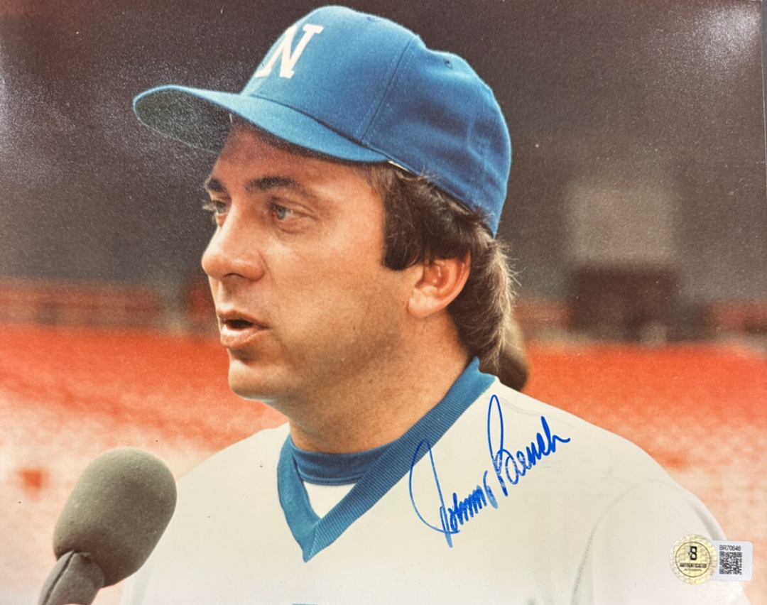 Johnny Bench Autographed 8x10 Photo Cincinnati Reds BAS HOF
