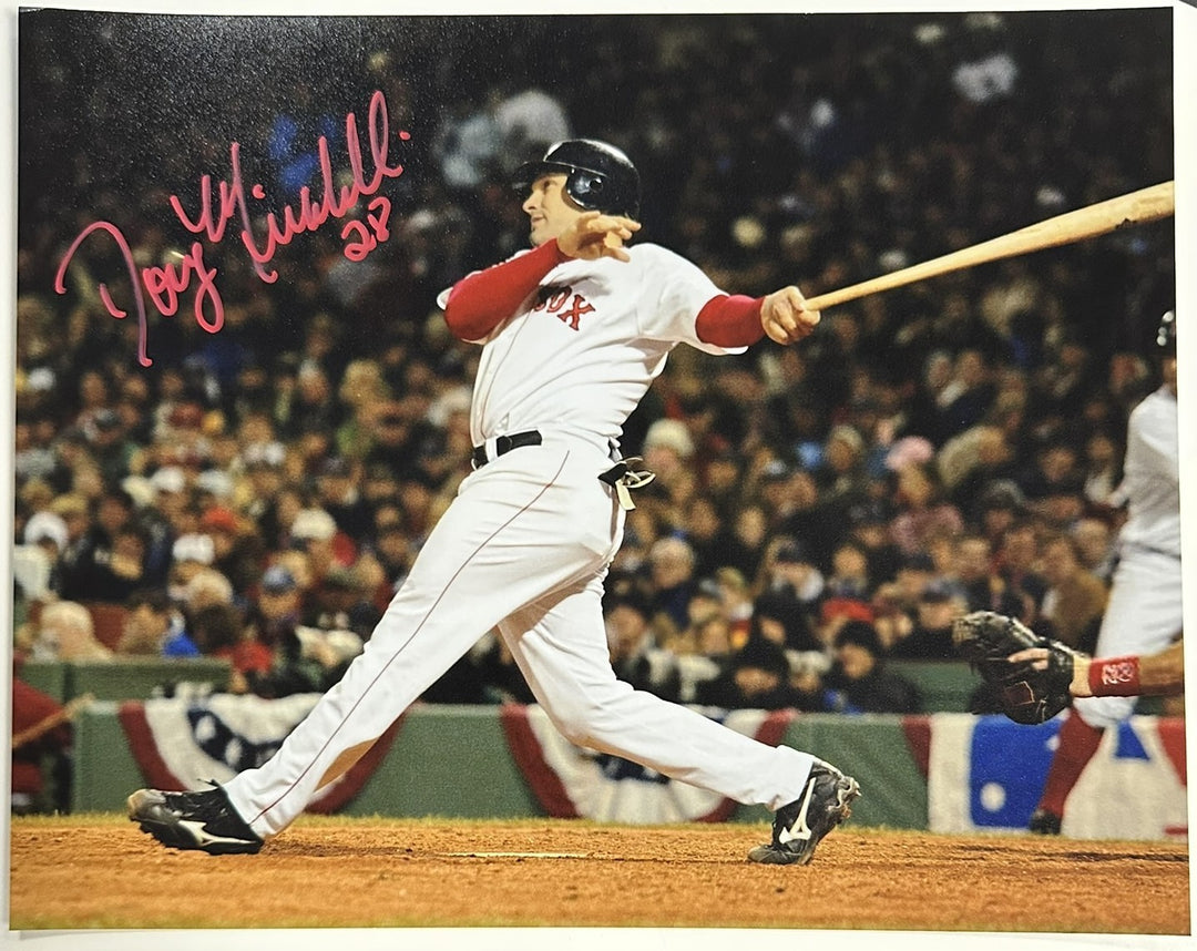 Doug Mirabelli Autographed Boston Red Sox 8x10 Photo