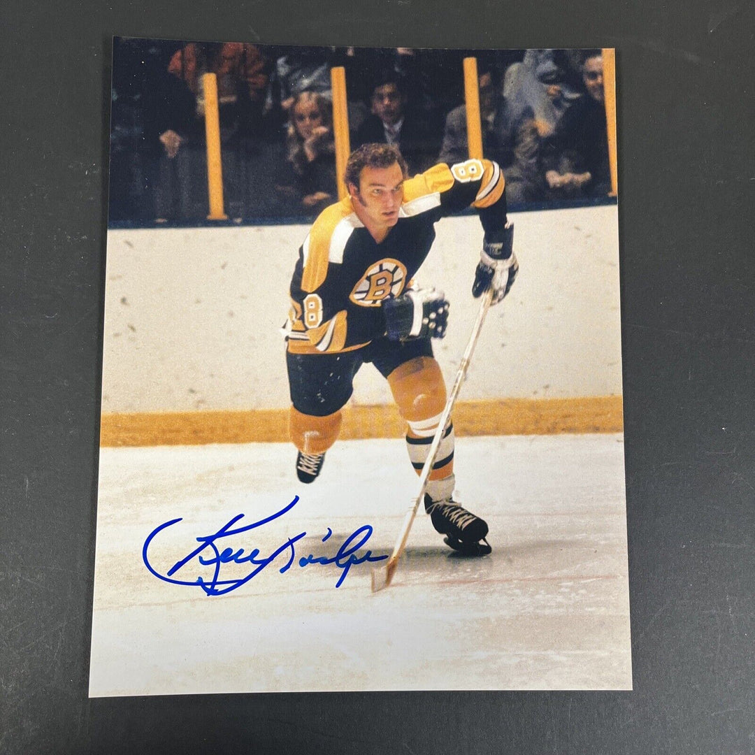 Ken Hodge Signed 8x10 Boston Bruins Sportsworld