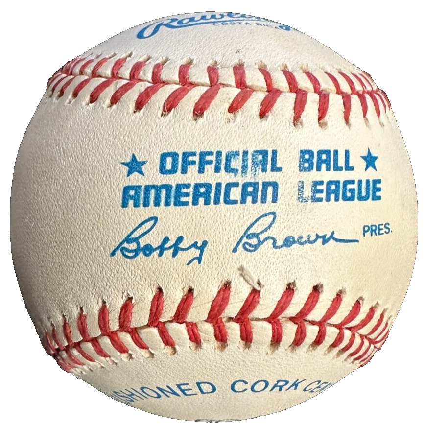 Dom DiMaggio Autographed American League Baseball Boston Red Sox