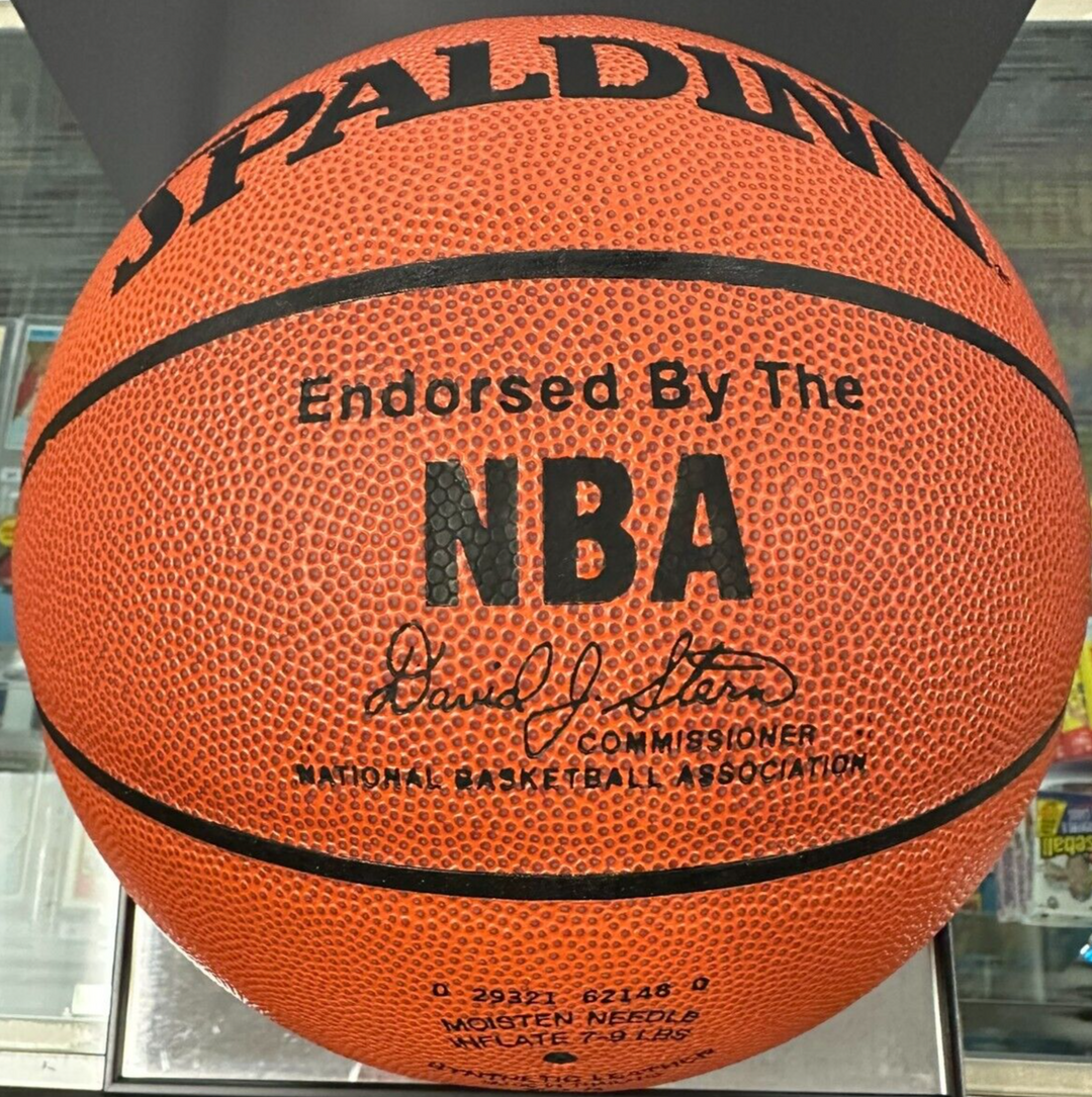 Bill Sharman Autographed Spalding NBA Basketball HOF Boston Celtics