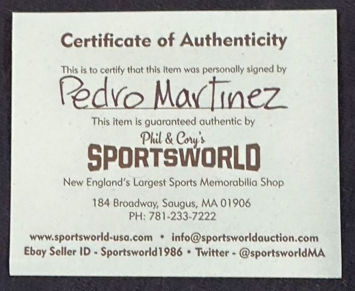 Pedro Martinez & Curt Schilling Autographed 1999 All-Star Game Baseballs Fenway