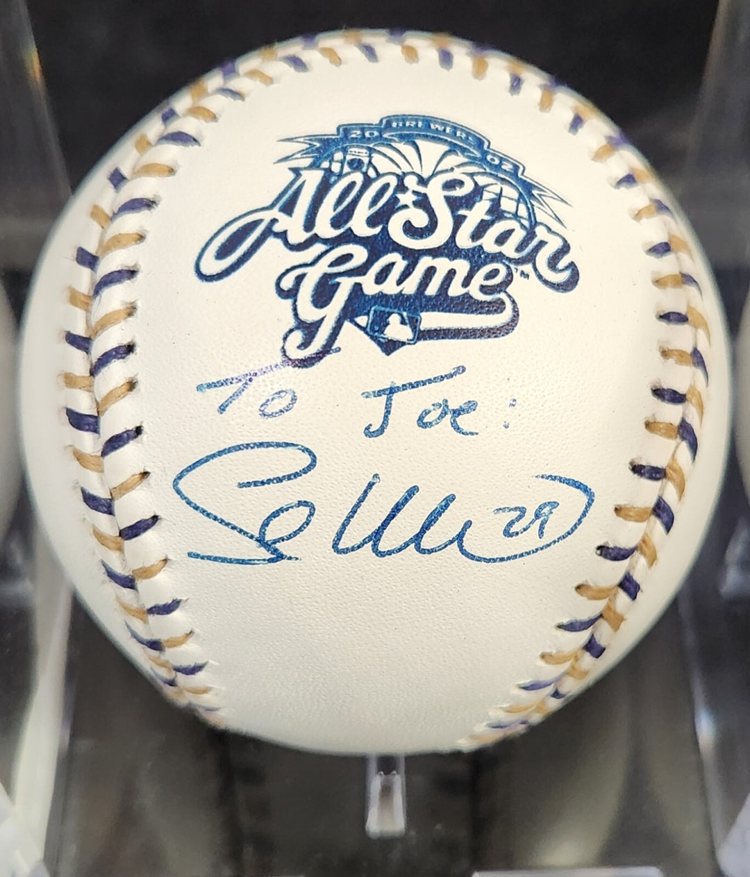 Shea Hilenbrand Signed Inscribed 2002 All Star Baseball Boston Red Sox COA