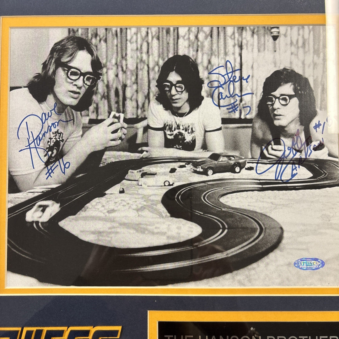 Hanson Brothers In Slap Shot Signed Photograph 15x17 COA Steiner