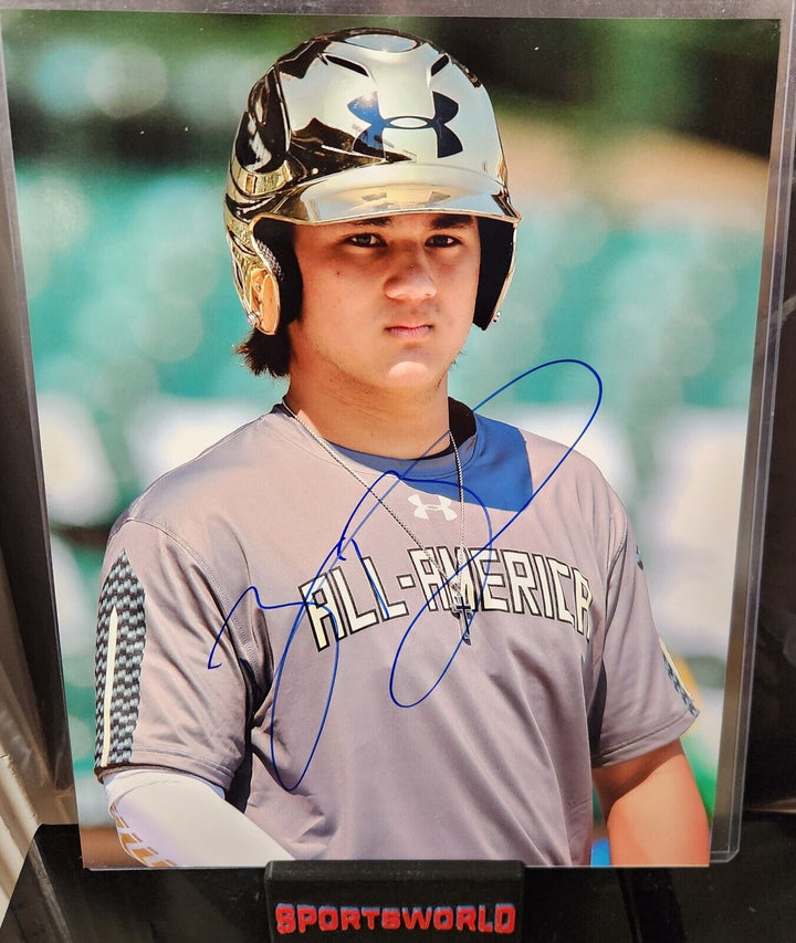 Bo Bichette Signed 8x10 Photo Toronto Blue Jays COA