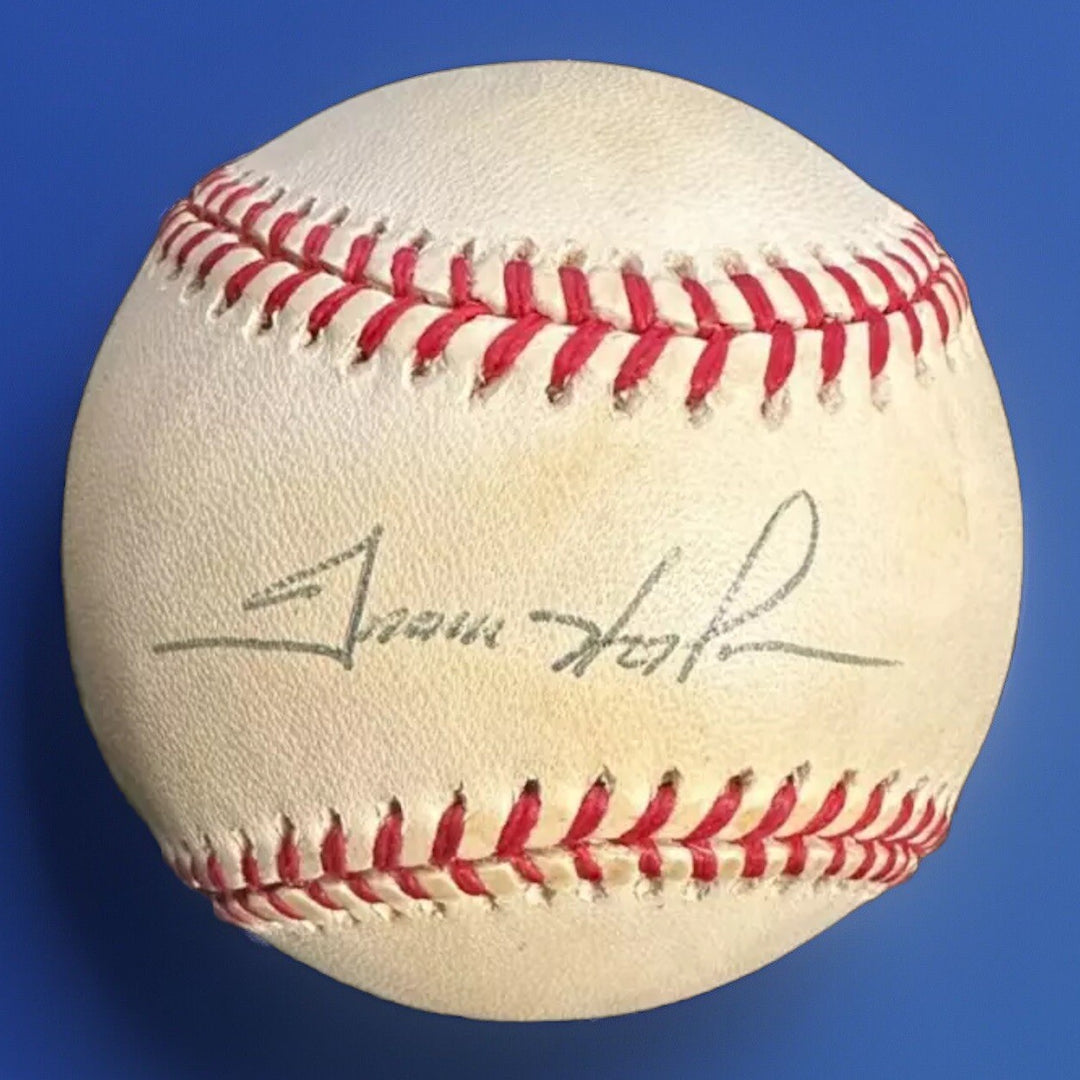 Trevor Hoffman Autographed Official Major League Baseball HOF Padres