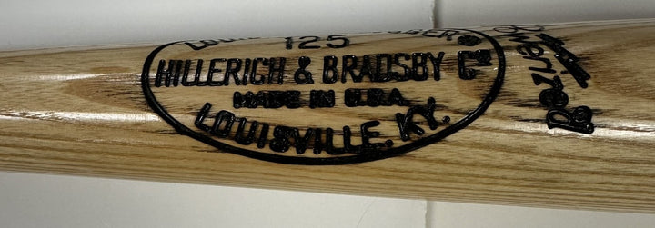 Billy Herman Autographed Louisville Slugger H&B Baseball Bat PSA/DNA HOF Cubs