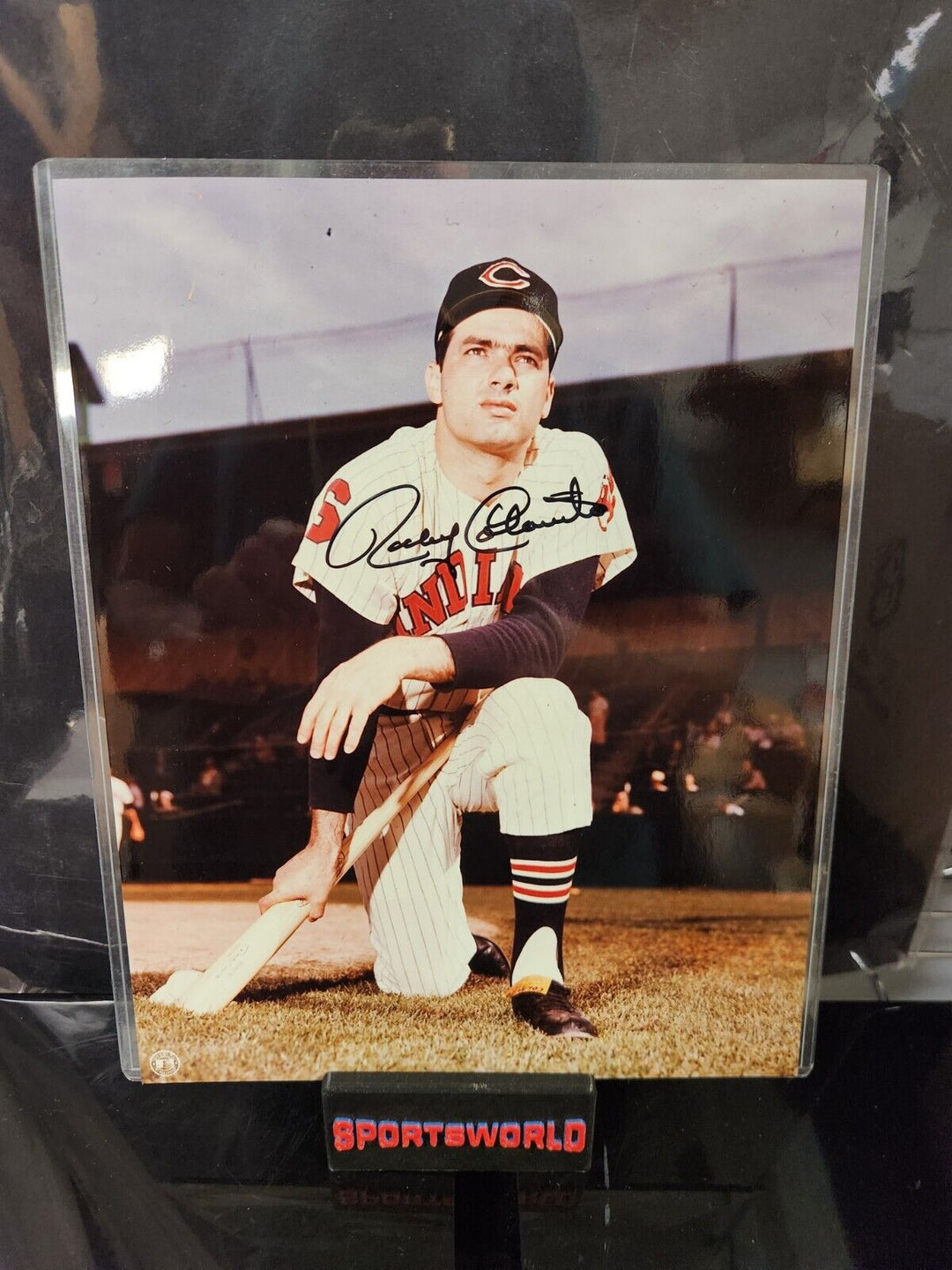 Rocky Colavito Signed 8x10 Photo Cleveland Indians Detroit Tigers COA