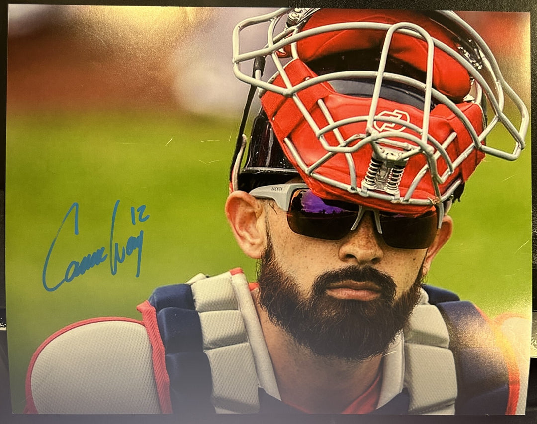 Connor Wong Autographed 11x14 Photo Boston Red Sox