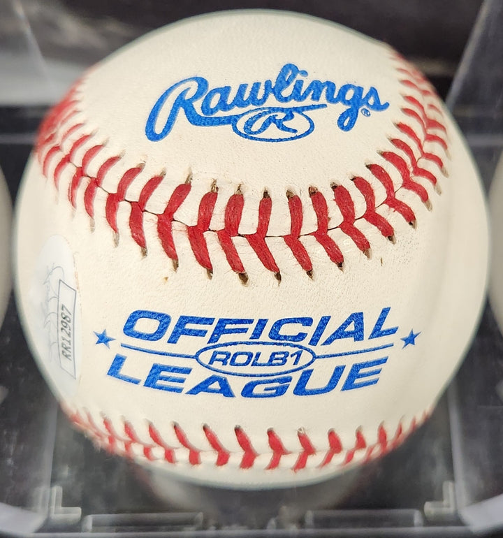 Frank Robinson Signed Rawlings Official Major League Baseball Reds HOF JSA COA