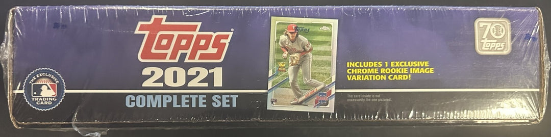 2021 Topps Baseball Factory Sealed Set Purple Version Series 1 &2