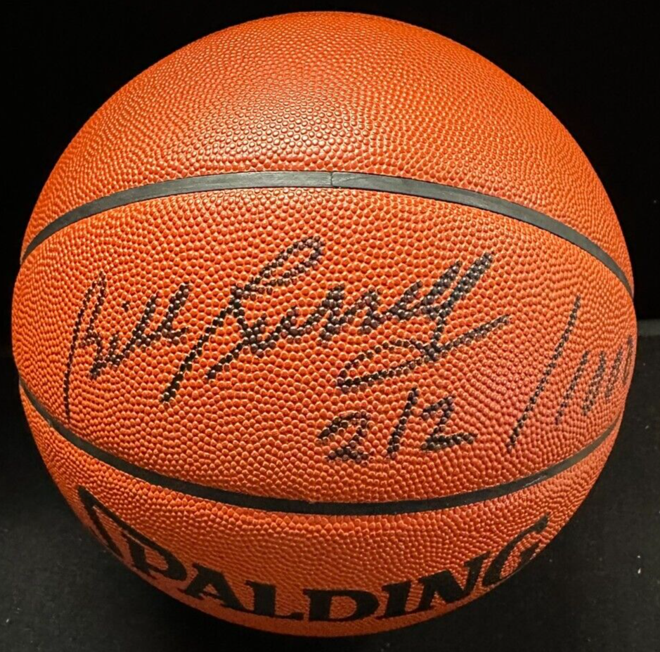 Bill Russell Autographed Boston Celtics Official NBA Basketball HOF 212/1000