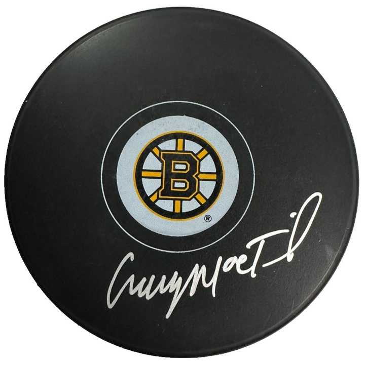 Craig MacTavish Autographed Boston Bruins Hockey Puck NHL