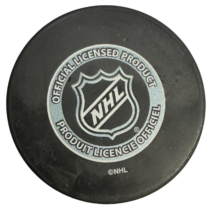 Mark Recchi Autographed 2010 Winter Classic Hockey Puck Boston Bruins