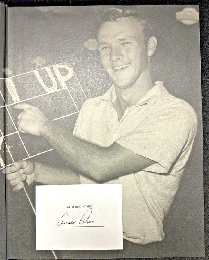 Arnold Palmer AutographedA Personal Journey Hardcover Book BAS LOA