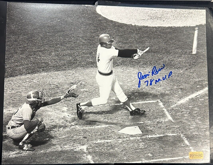 Jim Rice Autographed W/ 78 MVP Insc 11x14 Photo Boston Red Sox