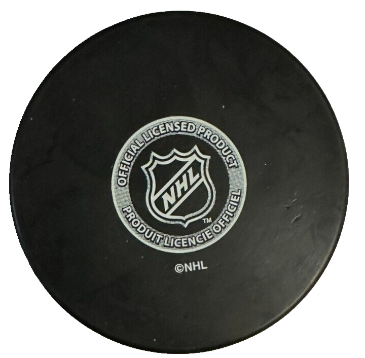 Mike Milbury Autographed Boston Bruins Hockey Puck NHL