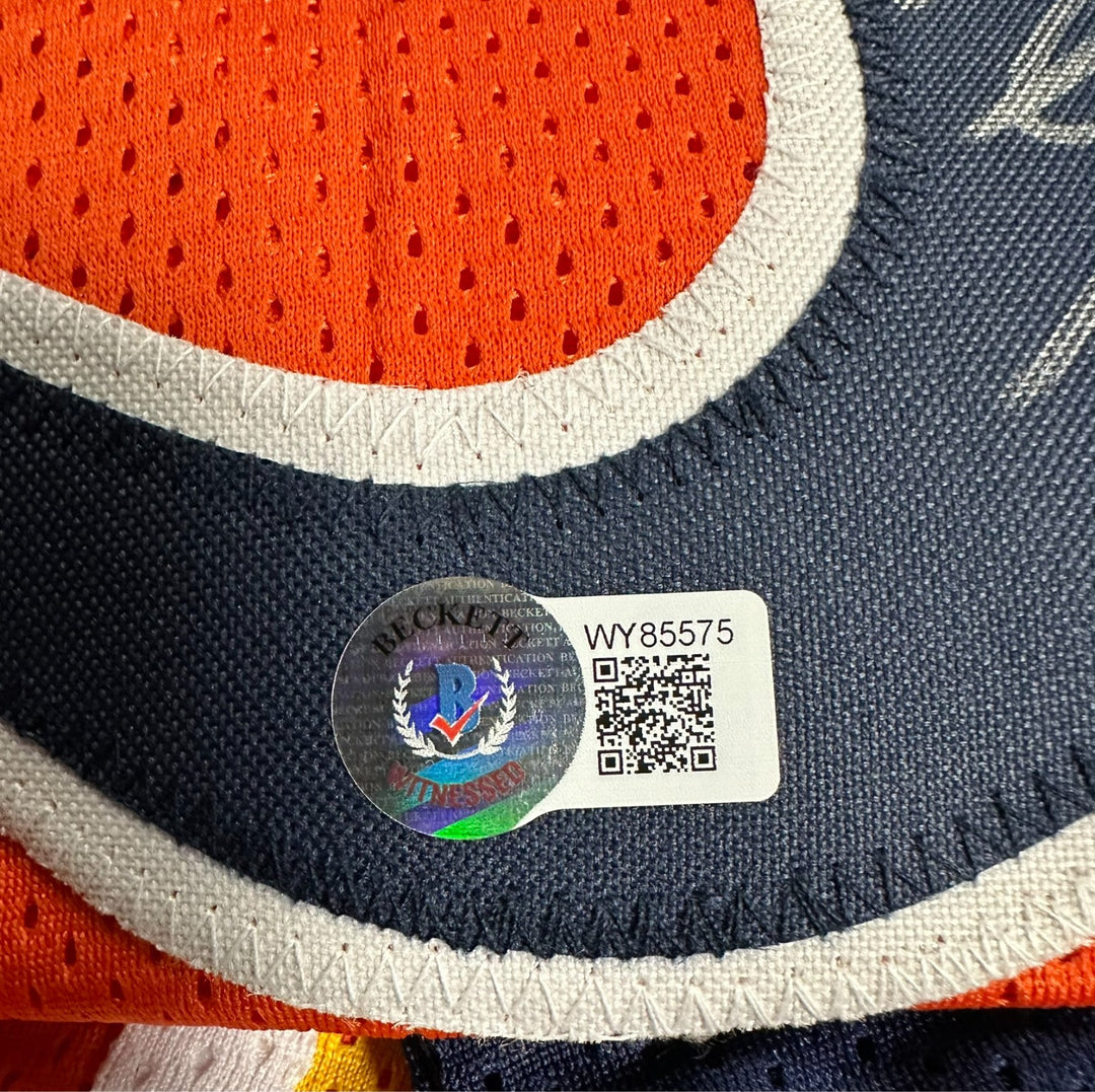 Baron Davis Autographed Golden State Warriors "We Believe" Replica Jersey BAS