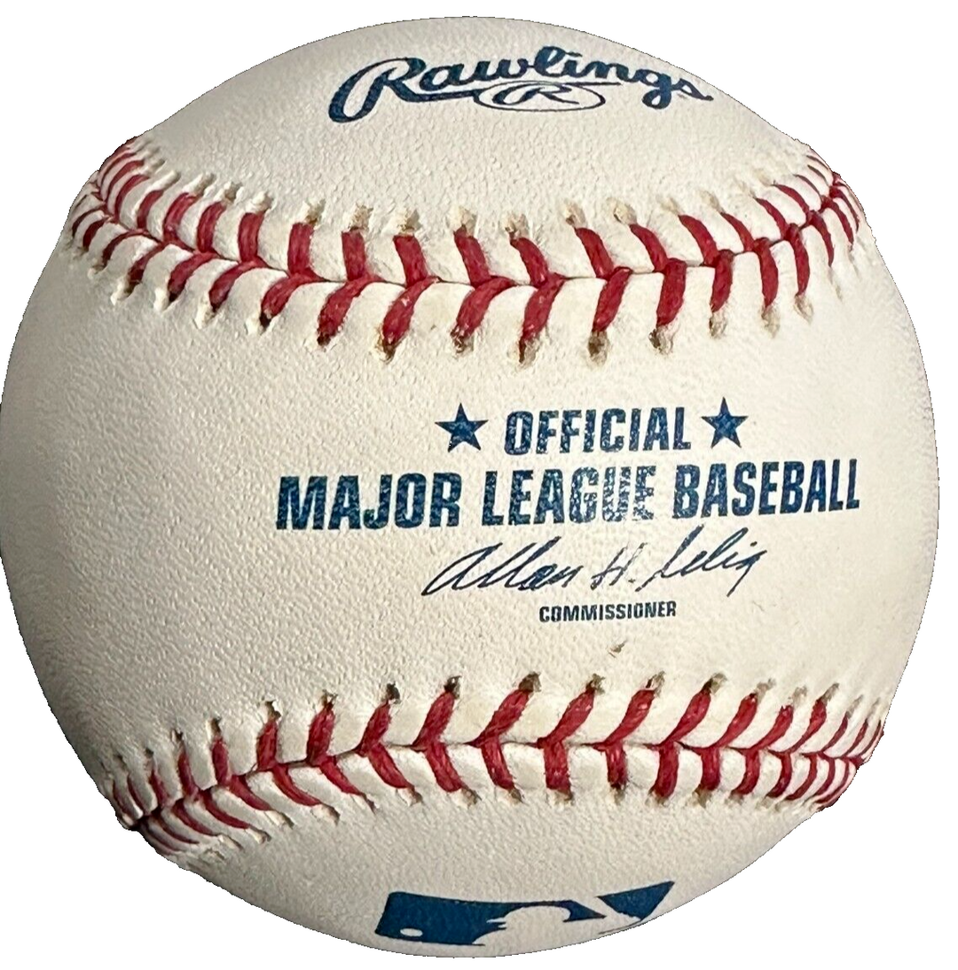 Ralph Terry Autographed Official Major League Baseball W/ 62 WS MVP Isnc Yankees