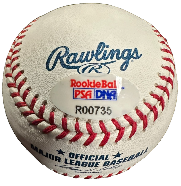 Cameron Maybin Autographed Official Major League Baseball PSA Rookie Signature