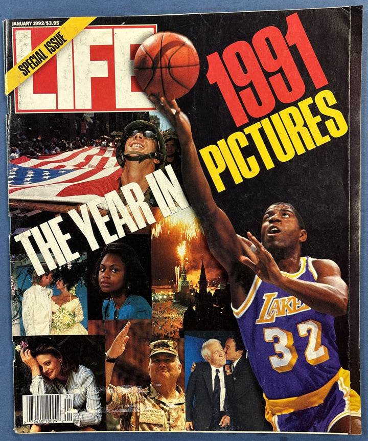 Life Magazine 1991 The Year In Pictures Special Edition January 1992
