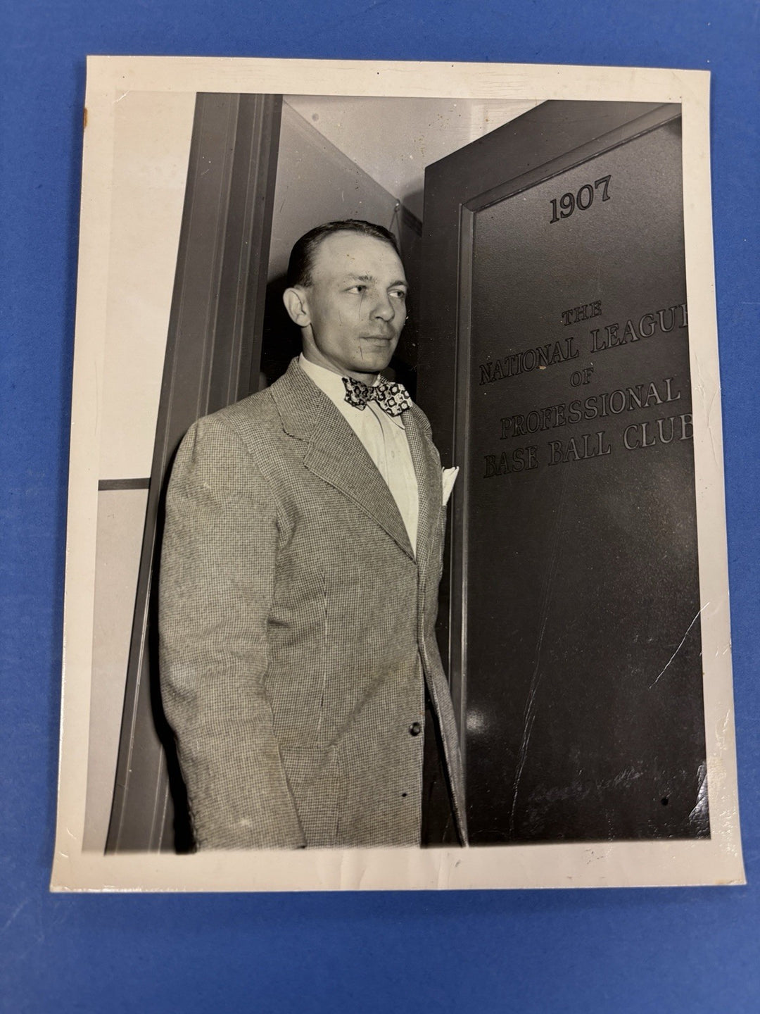 1950 Eddie Stanky Original 7x9 Newspaper Wire Photo New York Giants
