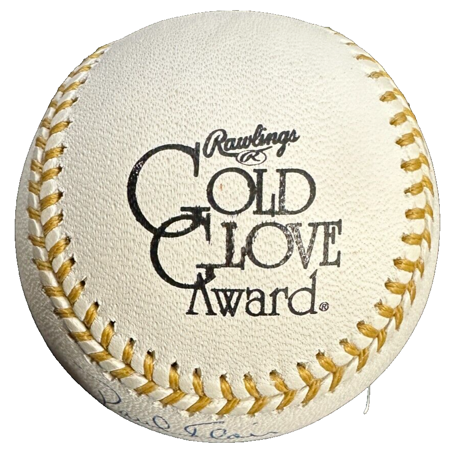 Paul Blair Autographed Rawlings Gold Glove Baseball W/ 8 Gold Gloves Insc