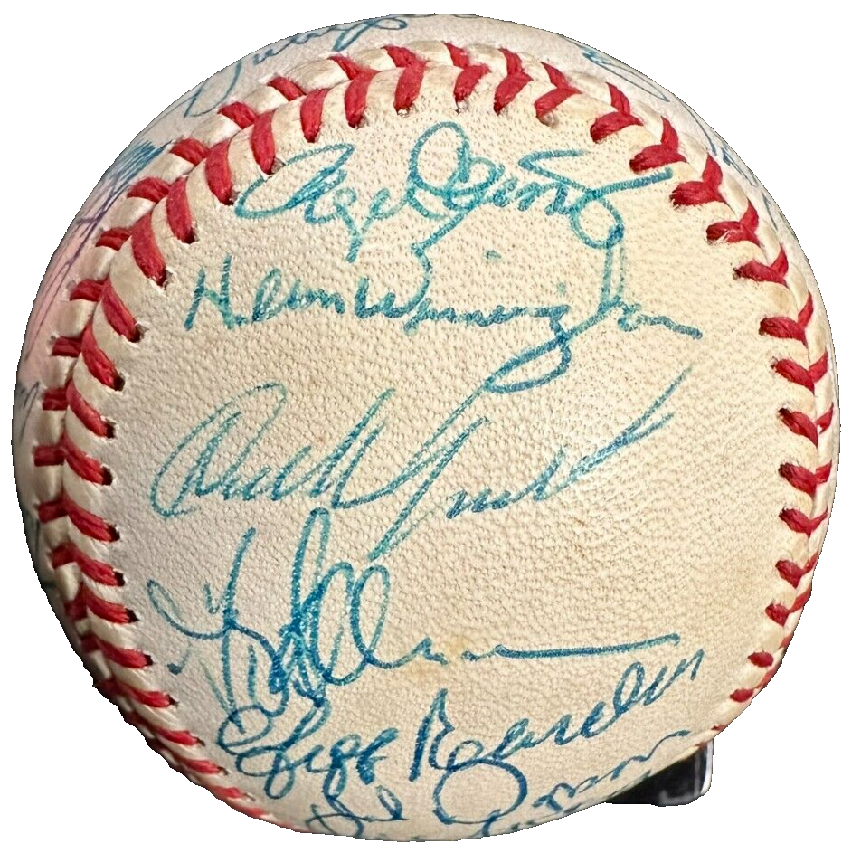 1992 Boston Red Sox Team Autographed Baseball Clemens Boggs Greenwell