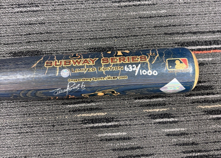 Timo Perez Signed Louisville Slugger Subway Series Commemorative Bat 632/1000