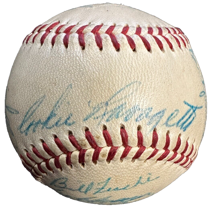 1959 Washington Senators Team Autographed Baseball Killebrew