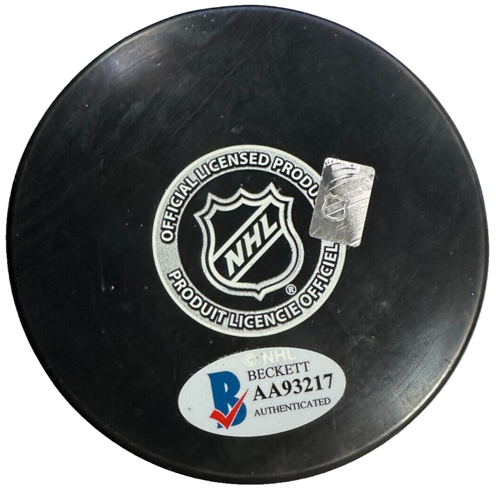 Dave "The Hammer" Schultz Autographed Philadelphia Flyers Hockey Puck BAS