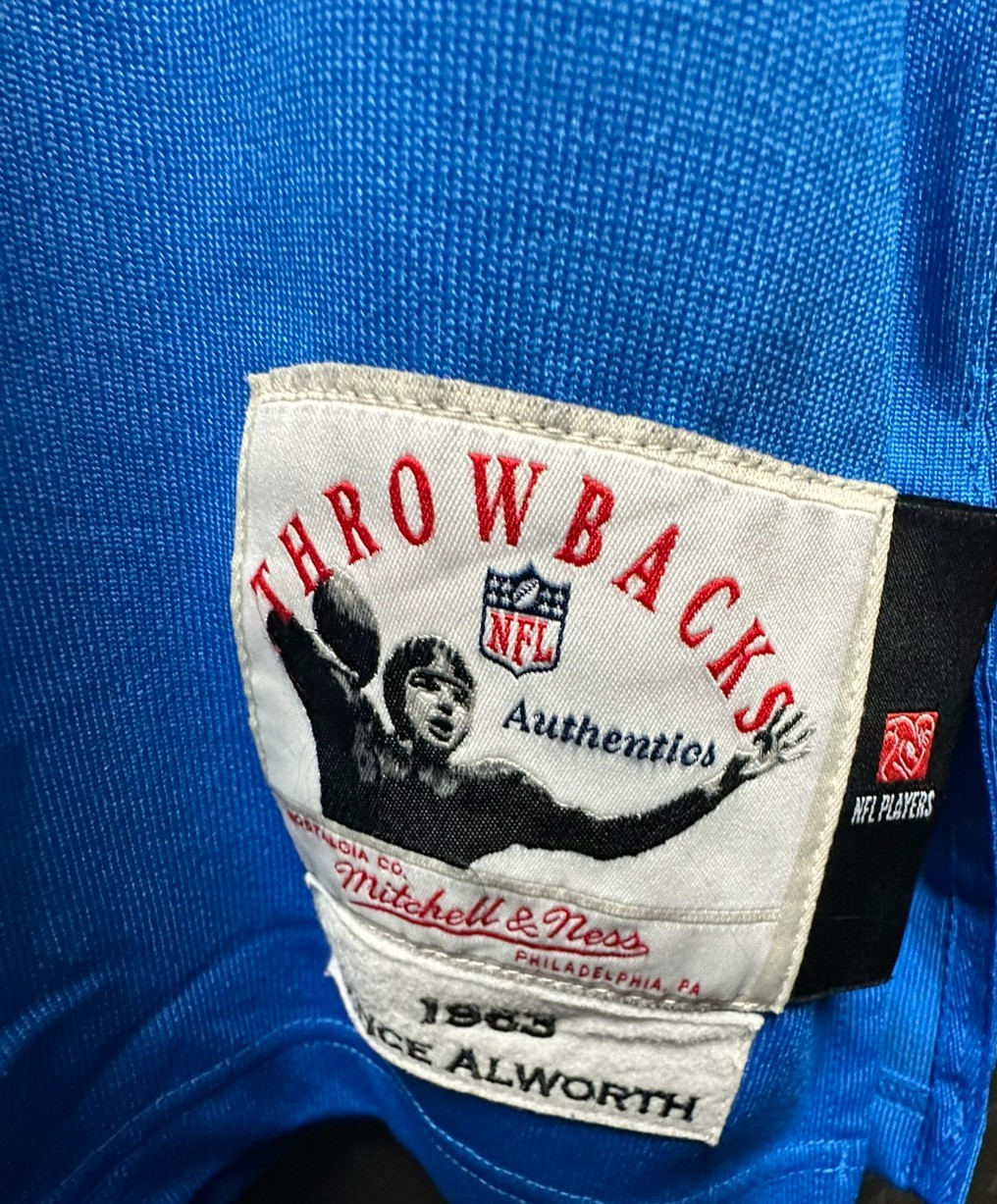 Lance Alworth San Diego Chargers 1963 Mitchell and Ness Throwback Jersey Size 48
