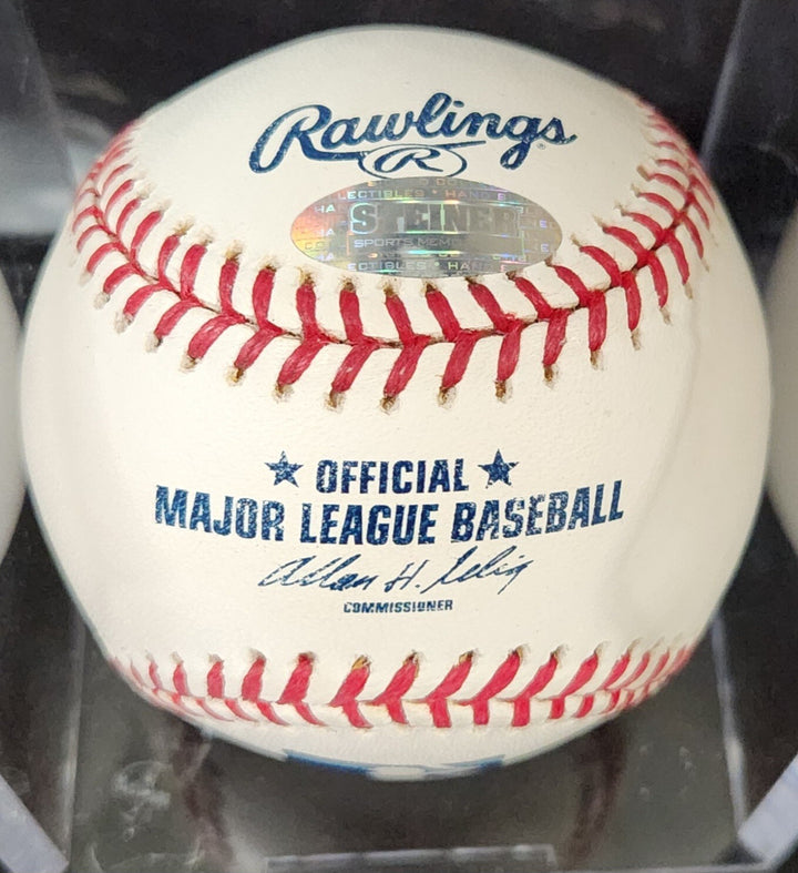 Curt Schilling Signed ML Baseball Red Sox Phillies Diamondbacks Steiner COA 