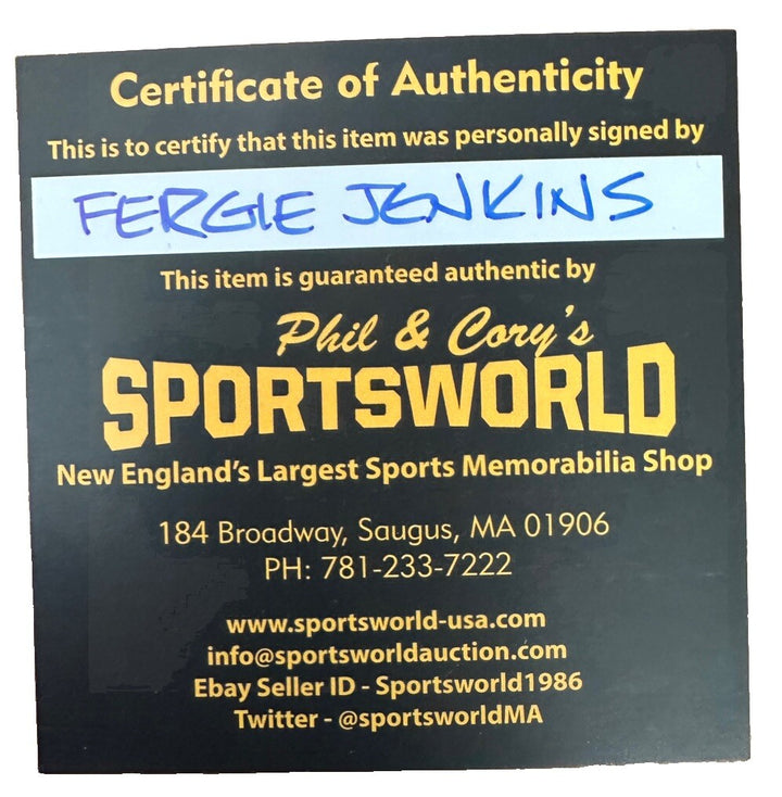 Fergie Jenkins Autographed American League Baseball W/ HOF 7/21/91 Insc
