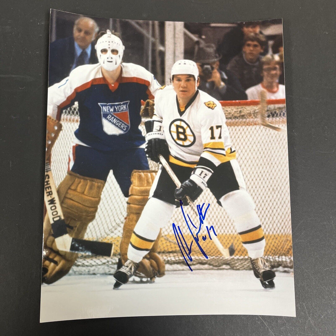 Stan Jonathan Signed 8x10 Boston Bruins Sportsworld