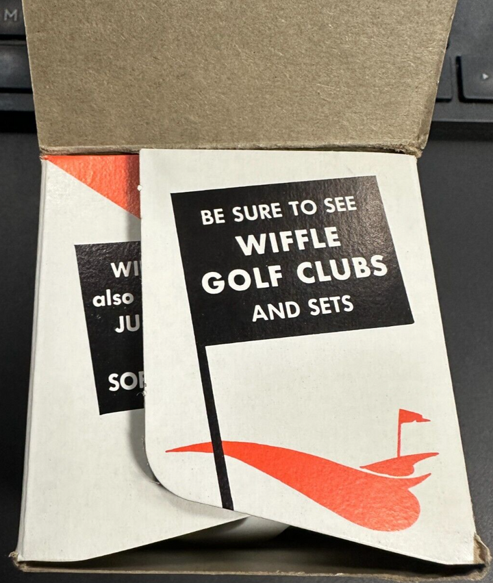 1977 Thurman Munson Box Wiffle Ball W/ Frank Tanana Disk Ball Unused!