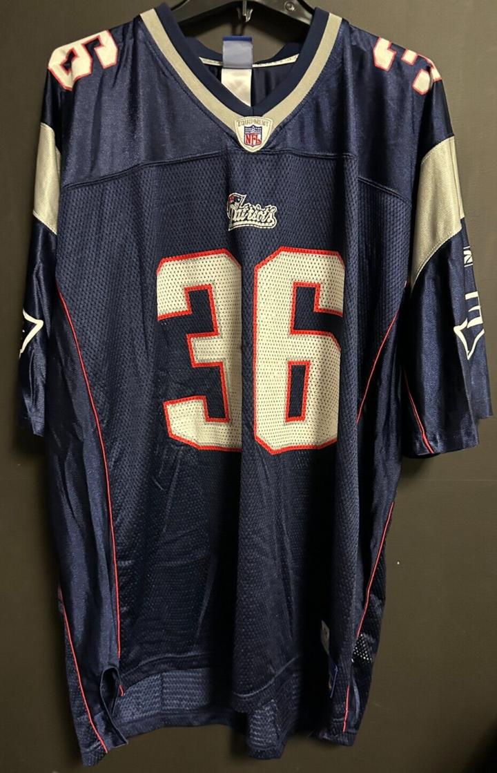 Lawyer Milloy Autographed Reebok Authentic On-Field New England Patriots Jersey