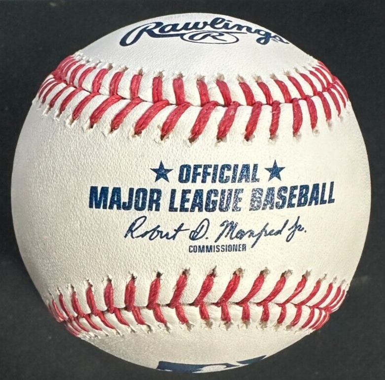 Christian Yelich Autographed Official Major League Baseball Brewers